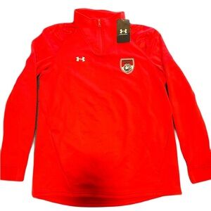 NWT Under Armour Women’s sz Medium quarter zip pullover sweater